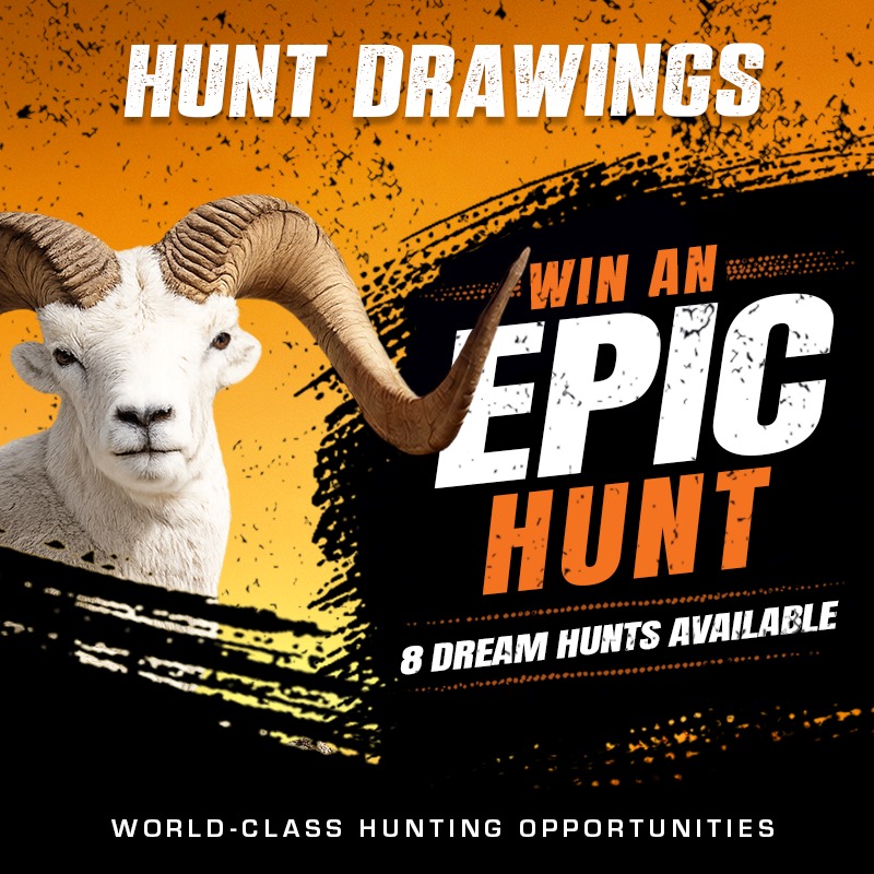 Epic Hunt Giveaways: dream hunts and an Epic Gear Package